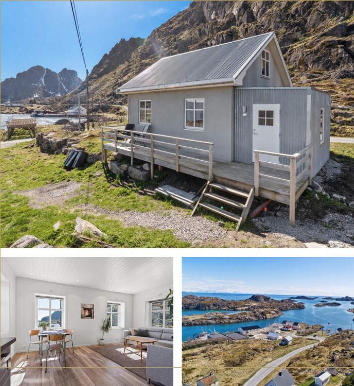 فيلا Ragnahuset - Koselig Minihus I Fiskevaer Sennesvik المظهر الخارجي الصورة